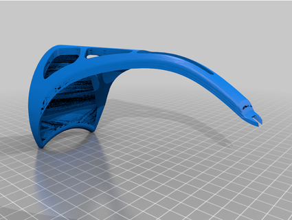 short thick eyeglasses stand specstand remix domino6713 3d print model - Mito3D