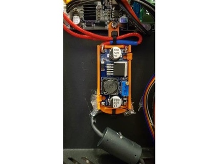 Ender 5 Bock Konverter Halter Unterstützung pcb clip Einbildung 3d print model - Mito3D