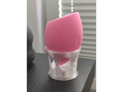 makeup sponge beauty blender holder kblazewicz 3d print model - Mito3D