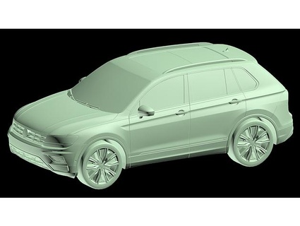 volkswagen tiguan caringmother 3d print model - Mito3D