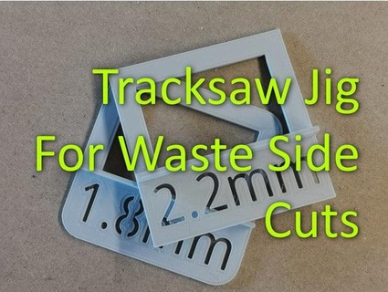 tracksaw jig waste side cuts bacalao 3d print model - Mito3D
