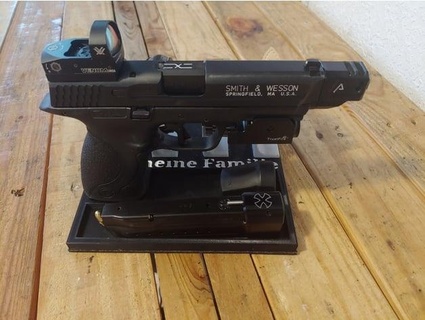 9mm tabanca izlemek ayakta durmak jake86d 3d print model - Mito3D