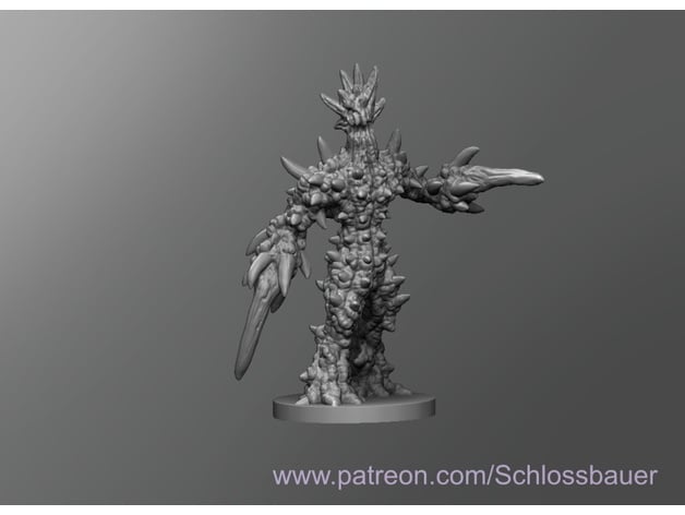 thorn blight schlossbauer 3D print model - Mito3D