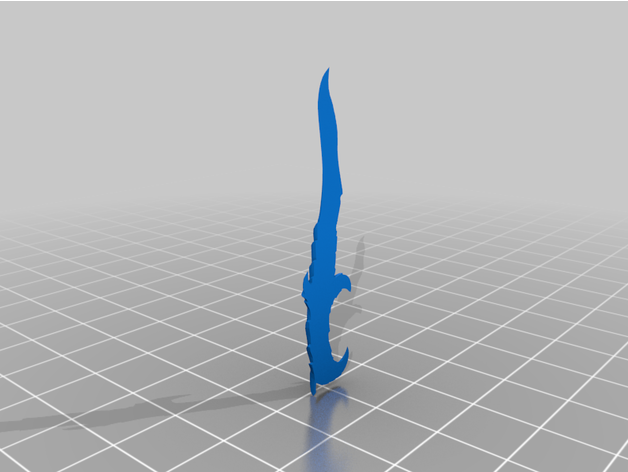 valorant elderflame dagger lolgiggles21212 3D print model - Mito3D