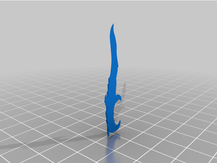 valorant elderflame dagger lolgiggles21212 3d print model - Mito3D