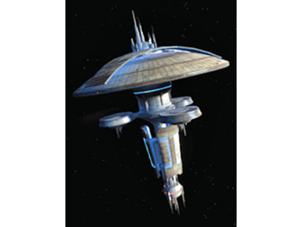 base stellaire beau Starfleet joh76 3d print model - Mito3D