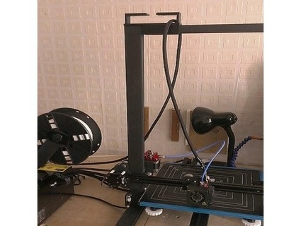 ctc-10s hotend cable holder troutfly 3d print model - Mito3D