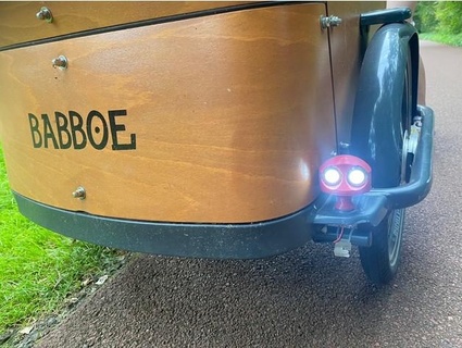 babboe bicicleta carga luces paso expediente micahjj 3d print model - Mito3D