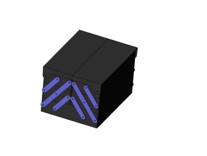 falten Lager Box Miniaturen koenigtroy 3d print model - Mito3D