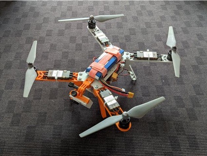 3d printable drone frame adrione2793 3d print model - Mito3D