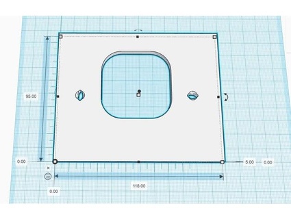 plate support meross smart life gejser 3d print model - Mito3D