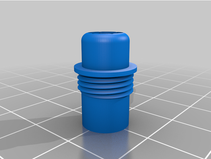 ares buteur alimentation tube v2 colère 3d print model - Mito3D