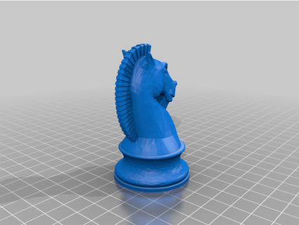 openscad échecs Facile impression trou billnyeishigh 3d print model - Mito3D