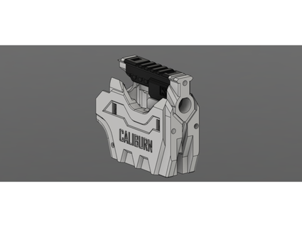 cb bater fogo monolítico garra katana Magwell idiotas 3d print model - Mito3D