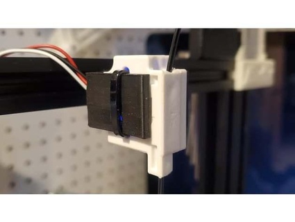 filament capteur monter direct conduire ender 3 pro v2 romaaquatique 3d print model - Mito3D