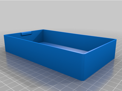 lingotti Conservazione scatola v2 extra alto coperchio dellrio 3d print model - Mito3D