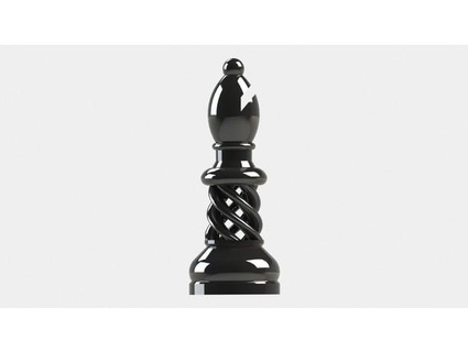 chess piece bischop casmato 3d print model - Mito3D
