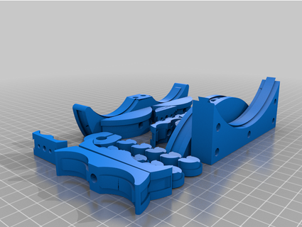 fractal vise jaw youngd 3d print model - Mito3D