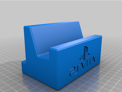 ps vita supporter clustermodz 3d print model - Mito3D