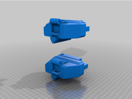 v2 v3 klappbar end caps Mussy 3d print model - Mito3D