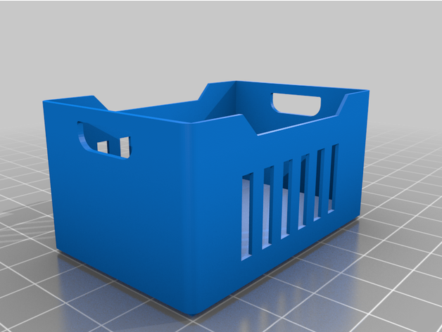 caja peças reposição escuro íngreme 3D print model - Mito3D