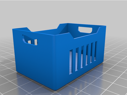 caja pièces rechange sombre 3d print model - Mito3D