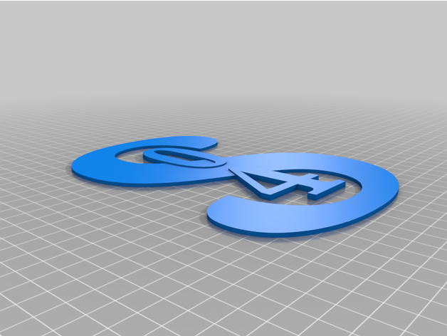 schalke 04 logo gro dirksbastelbude 3D print model - Mito3D