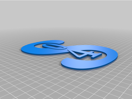schalke 04 logo gro dirksbastelbude 3d print model - Mito3D
