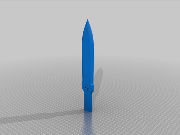 bıçak ağzı orta sethiroth 3D print model - Mito3D