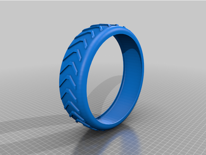 pneus cramponspour roue de tondeuse air wolf 3d print model - Mito3D