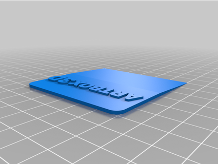 espatula para espalhar fixador 3dglue artbox3d 3d print model - Mito3D