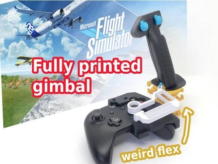 flexura controle video game xbox Akaki 3d print model - Mito3D