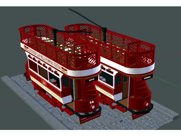 Burton Ashby tram ian4444 3D print model - Mito3D