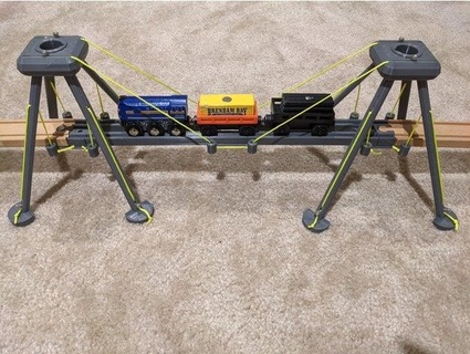 suspension bridge nrandal 3d print model - Mito3D