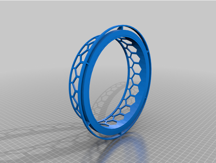 alto seguridad flotante pez anillo kendrick 3d print model - Mito3D