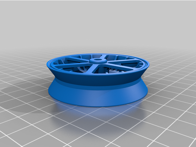 messerschmitt me109 f wheel 3dlabprint coen l 3D print model - Mito3D