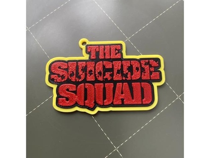 suicide squad keychain nerdyviews 3d print model - Mito3D