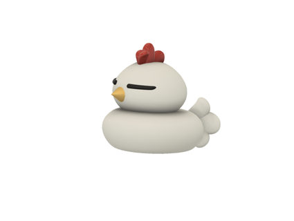 chicken pucca anime cartoon show jangy 3d print model - Mito3D