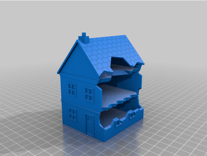 fow casa v2 dañar ártico zorro 3d print model - Mito3D