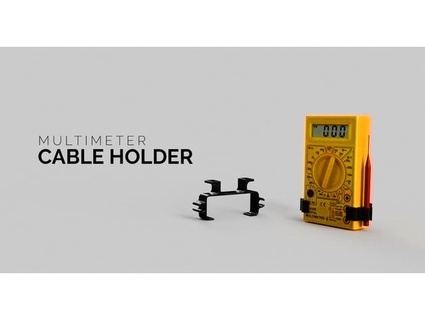 multimeter cable probe holder vikram31 3d print model - Mito3D