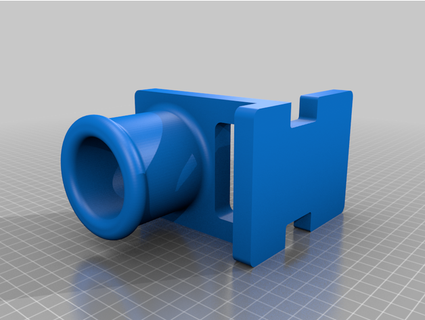 elegoo saturn exhaust duct 3dplone95 3d print model - Mito3D