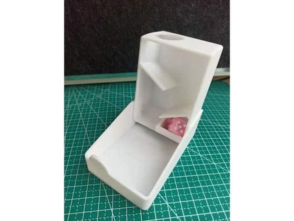 portable dice tower lizunzun055 3d print model - Mito3D
