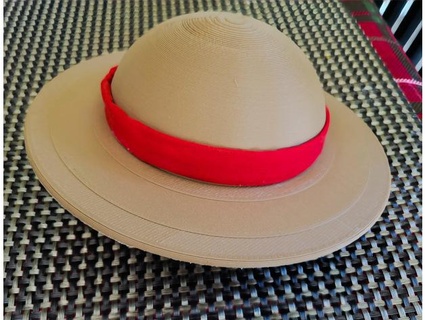 luffy's straw hat texasag98 3d print model - Mito3D