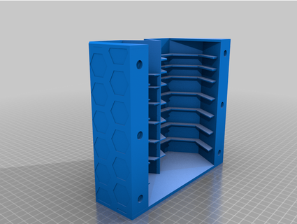catan 3d 20 armazenamento caso bainha rótulo 3d print model - Mito3D