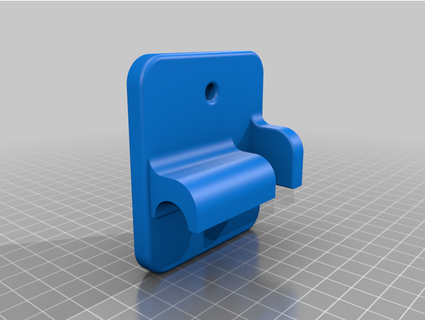 lathe chuck key holder wychall 3d print model - Mito3D