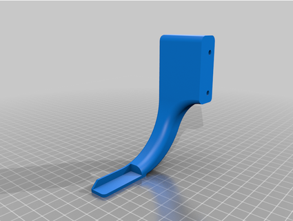 escova suporte detector 3d print model - Mito3D