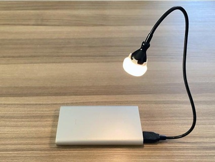 ikea jansj USB lampada luce diffusore Toccami 3d print model - Mito3D