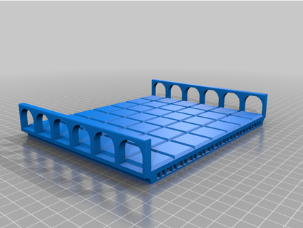 Terrain Brücke Knoten 3d print model - Mito3D
