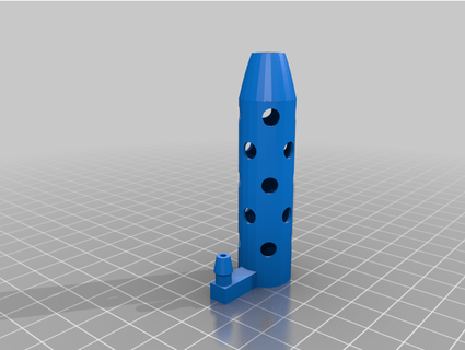 mini aquarium sponge filter shenggege 3d print model - Mito3D