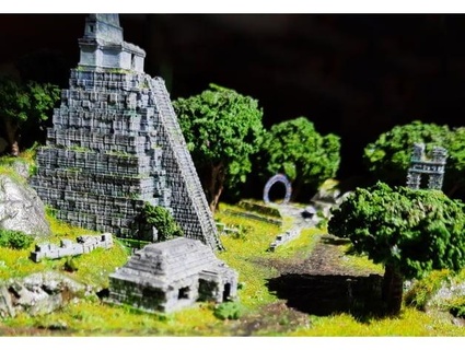 maya pueblo 1 400 escala moffkalast 3d print model - Mito3D